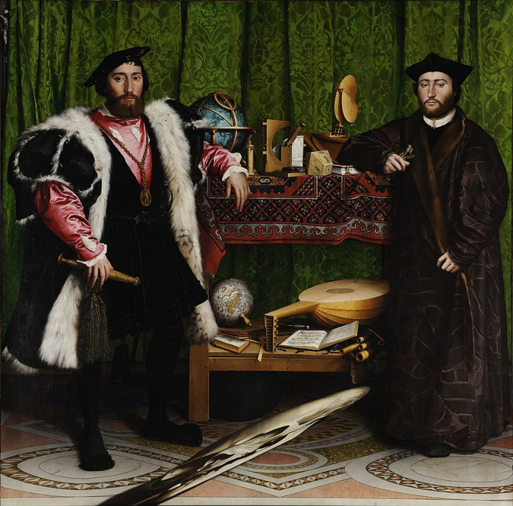Hans Holbein le jeune. Les ambassadeurs.jpg