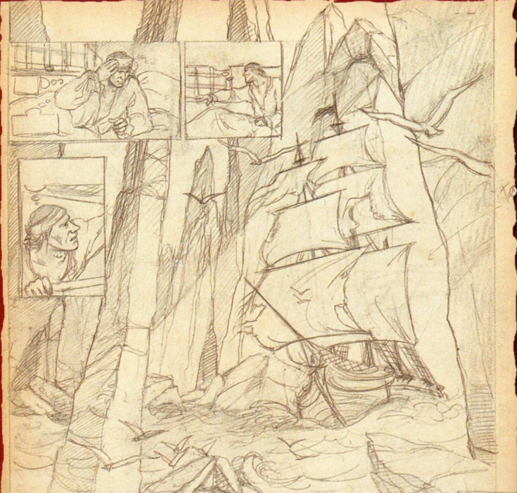 02 Florence Magnin - Mary la noire, L'intégrale (supplément inédit), page 9, illustration 2, détail.jpg