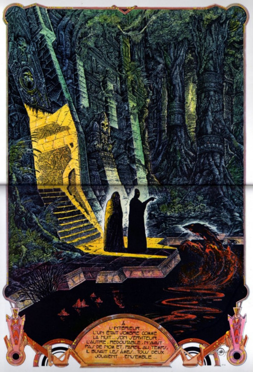 03 Philippe Druillet - Gaïl (série Lone Sloane), planches 10 et 11, détails.jpg