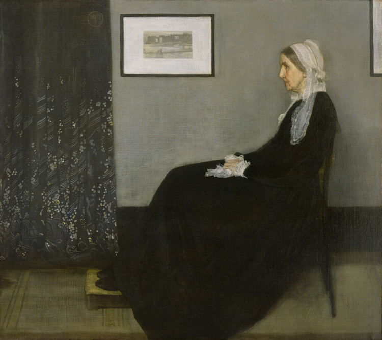James Abbott McNeill Whistler - Arrangement en gris et noir (ou Portrait de la mère de l'artiste).jpg