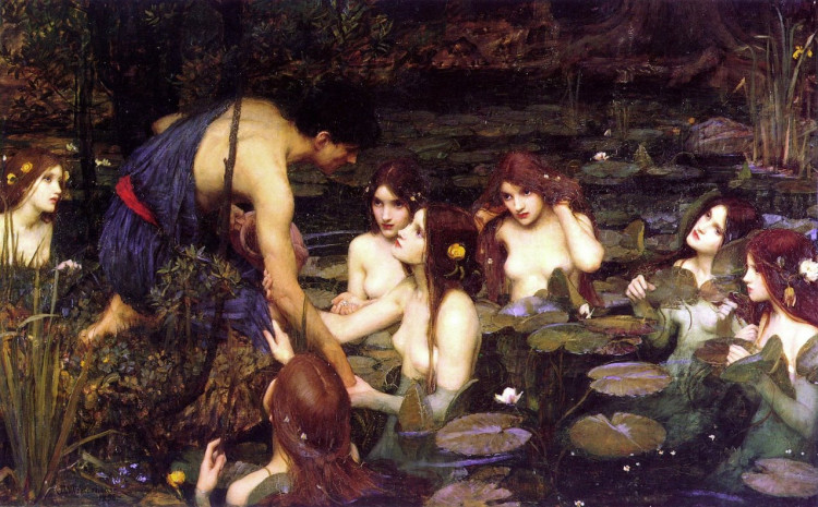 07.3 John William Waterhouse - Hylas et les nymphes.jpg