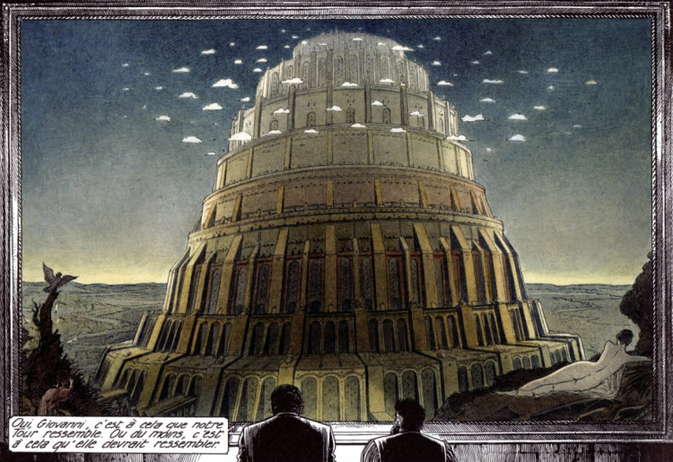 François Schuiten - La tour, page 50, case 1, édition 2008.jpg