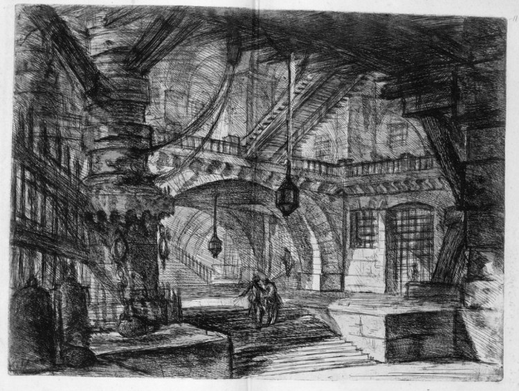 07 Piranèse - Prisons imaginaires, 1er état, Planche 11.jpg