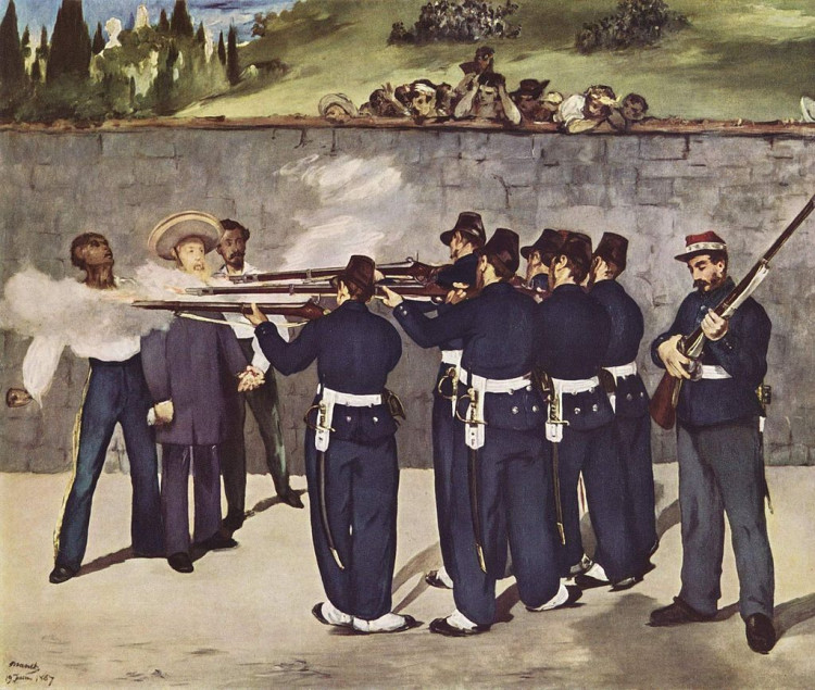 Edouard Manet - L'Éxécution de Maximilien.jpg