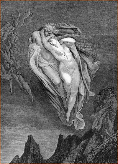 Gustave Doré - La divine comédie, Premier Cantique, Chant V (2).jpg