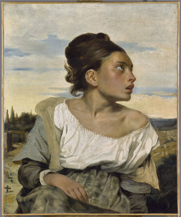 Eugène Delacroix - Jeune Fille au cimetière.jpg