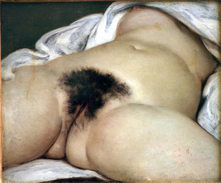 01 L'origine du monde de Gustave Courbet (1866, huile sur toile, 55x46, Paris, Musée d'Orsay).jpg