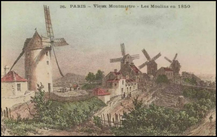 Moulins de Montmartre 1850.jpg