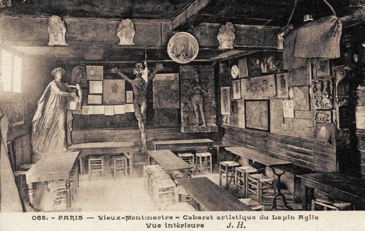 Cabaret Au Lapin Agile intérieur 1905.jpg