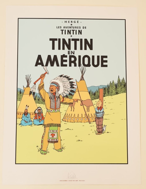 Lot 7 - Tintin en Amérique sérigraphie.jpg