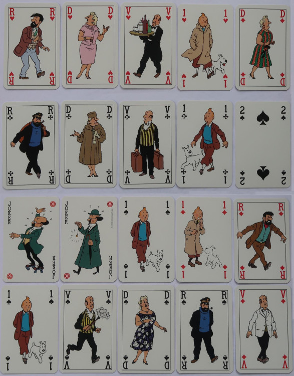 Jeu de 104 cartes Tintin en voiture - 2 - copie.jpg
