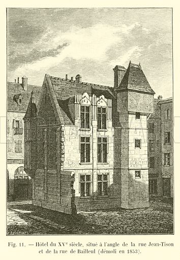 Hotel-du-XVe-siecle-situe-a-langle-de-la-rue-Jean-Tison-et-de-la-rue-de-Bailleul-demoli-en-1853.jpg