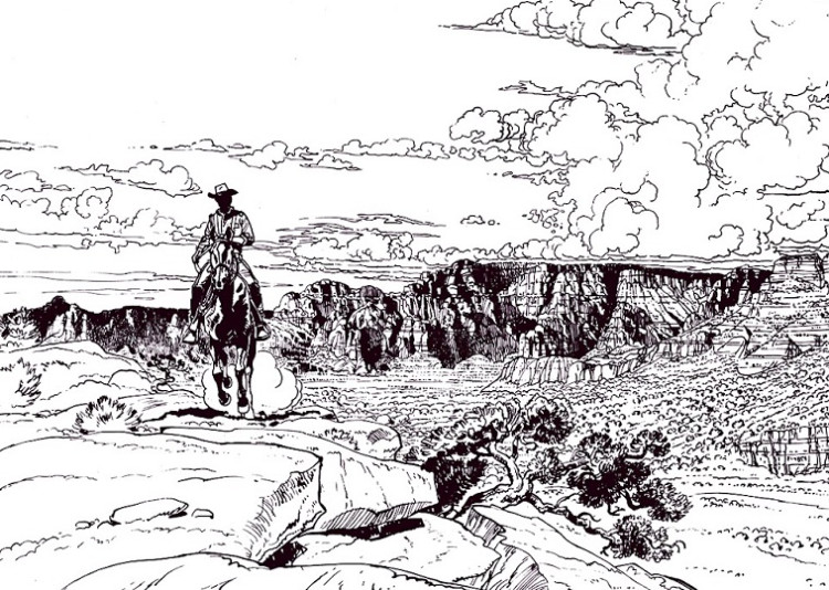 Giraud, Blueberry (1e page de garde).jpg