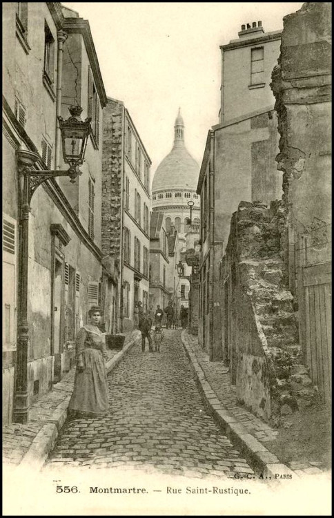 CPA rue Saint Rustique.jpg