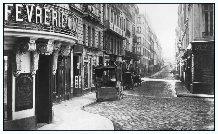 Marville - Rue Louis-le-Grand depuis le boulevard des Italiens (zoom).jpg