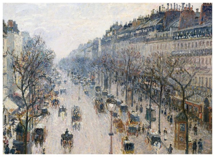Pissarro - Boulevard Montmartre, matin d'hiver (zoom).jpg
