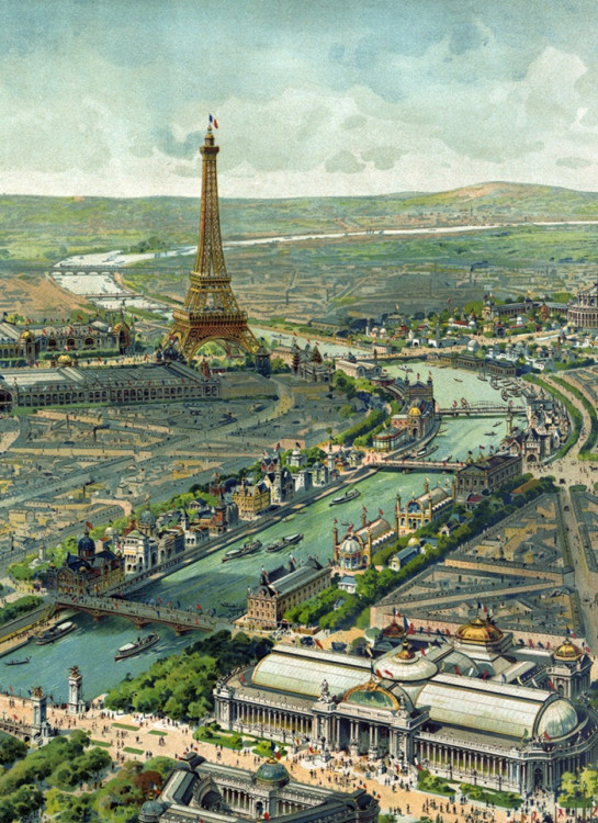 Baylac Lucien - Vue panoramique de l'exposition universelle 1900.jpg